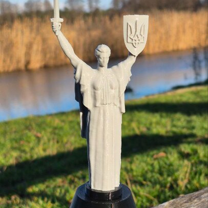 Надрукована на 3D принтері фігура