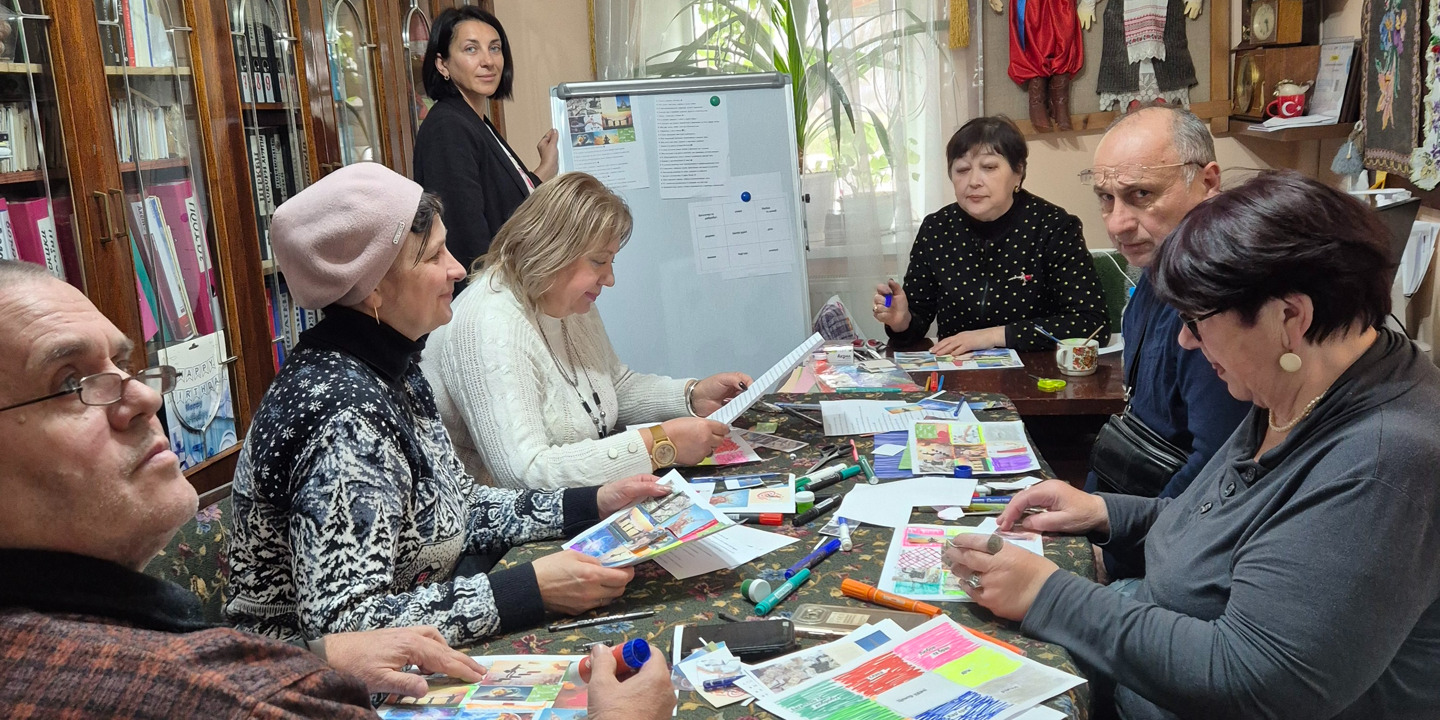 Проєкт «Артерія» — творчі майстерні для ментального здоров’я людей поважного віку Проєкт «Артерія» — творчі майстерні для ментального здоров’я людей поважного віку